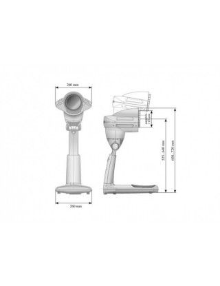 Bioptron Pro 1 na statywie stołowym Zepter(Ref: PAG-990)